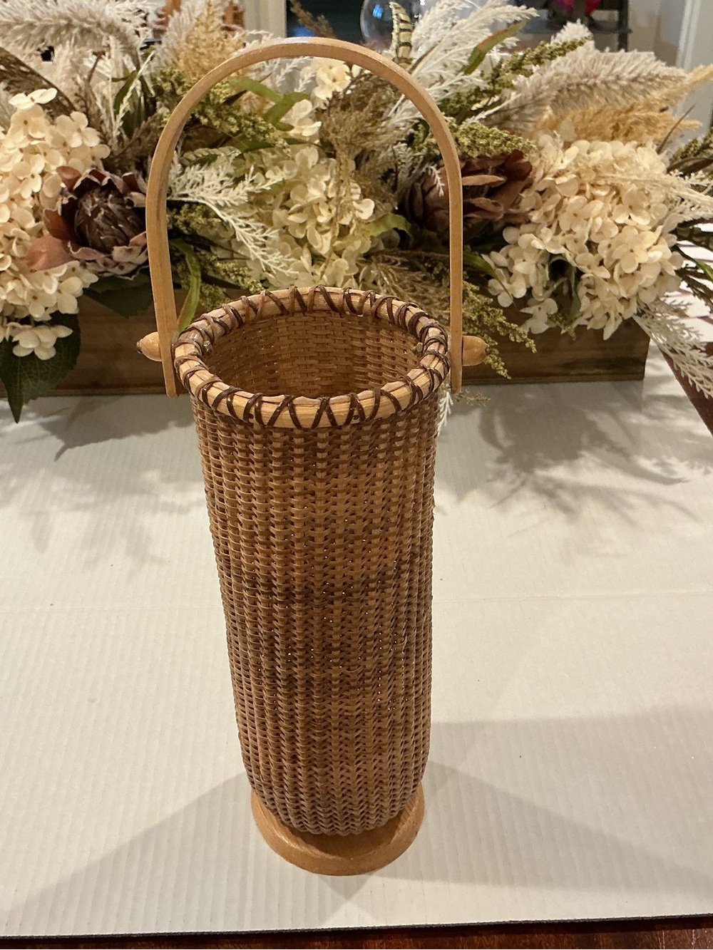 Nantucket Lightship Wine Basket 11 inch